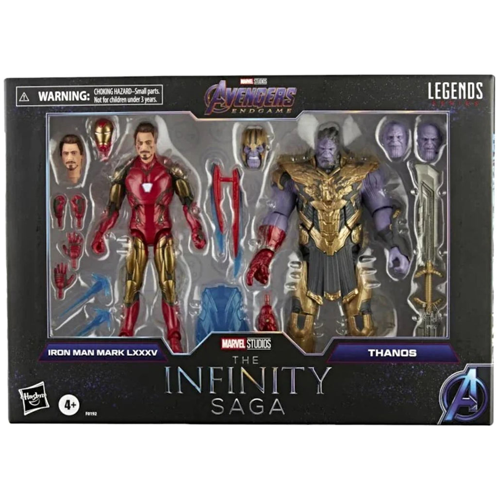 Ironman Avengers Marvel Legends Iron Man Mark 85 & Thanos