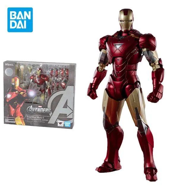Ironman Avengers Assemble SH Figuarts Iron Man Mark 6 Battle