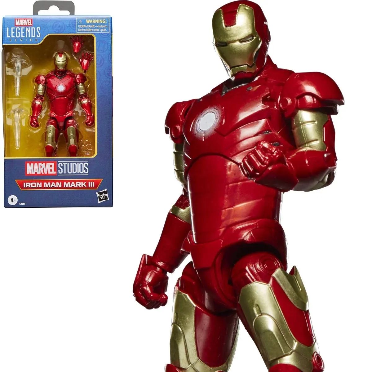 Figura Iron Man Marvel Legends Ironman Mark 3 Avengers