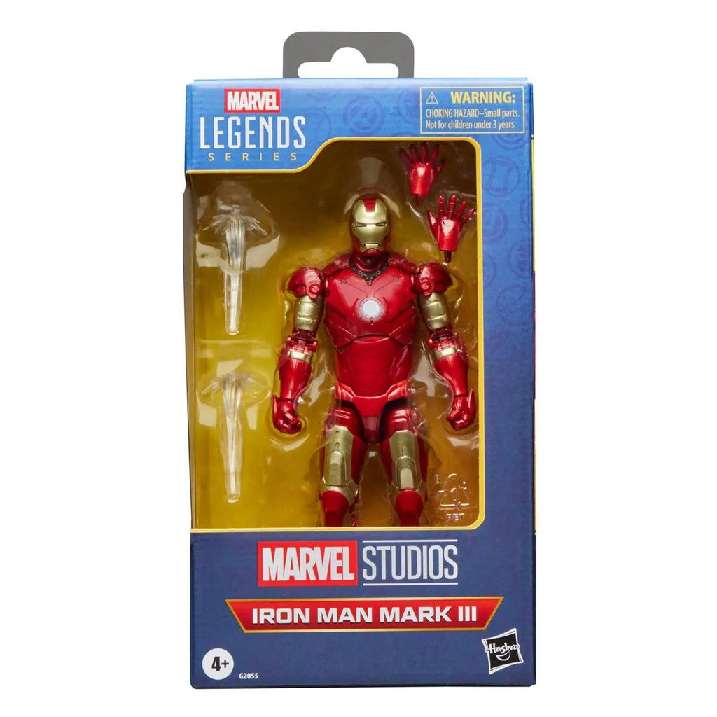 Figura Iron Man Marvel Legends Ironman Mark 3 Avengers