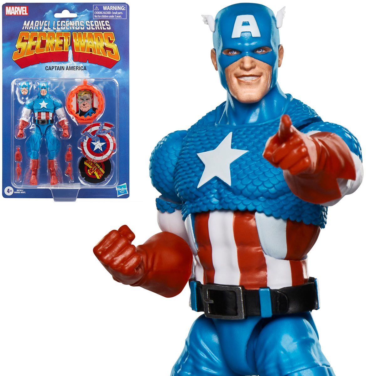 Figura Marvel Legends Capitan America Secret Wars