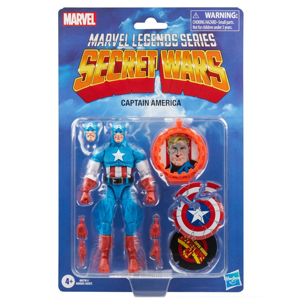Figura Marvel Legends Capitan America Secret Wars