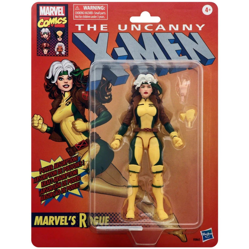 Figura Rogue The Uncanny X-Men Marvel Legends Retro Titania