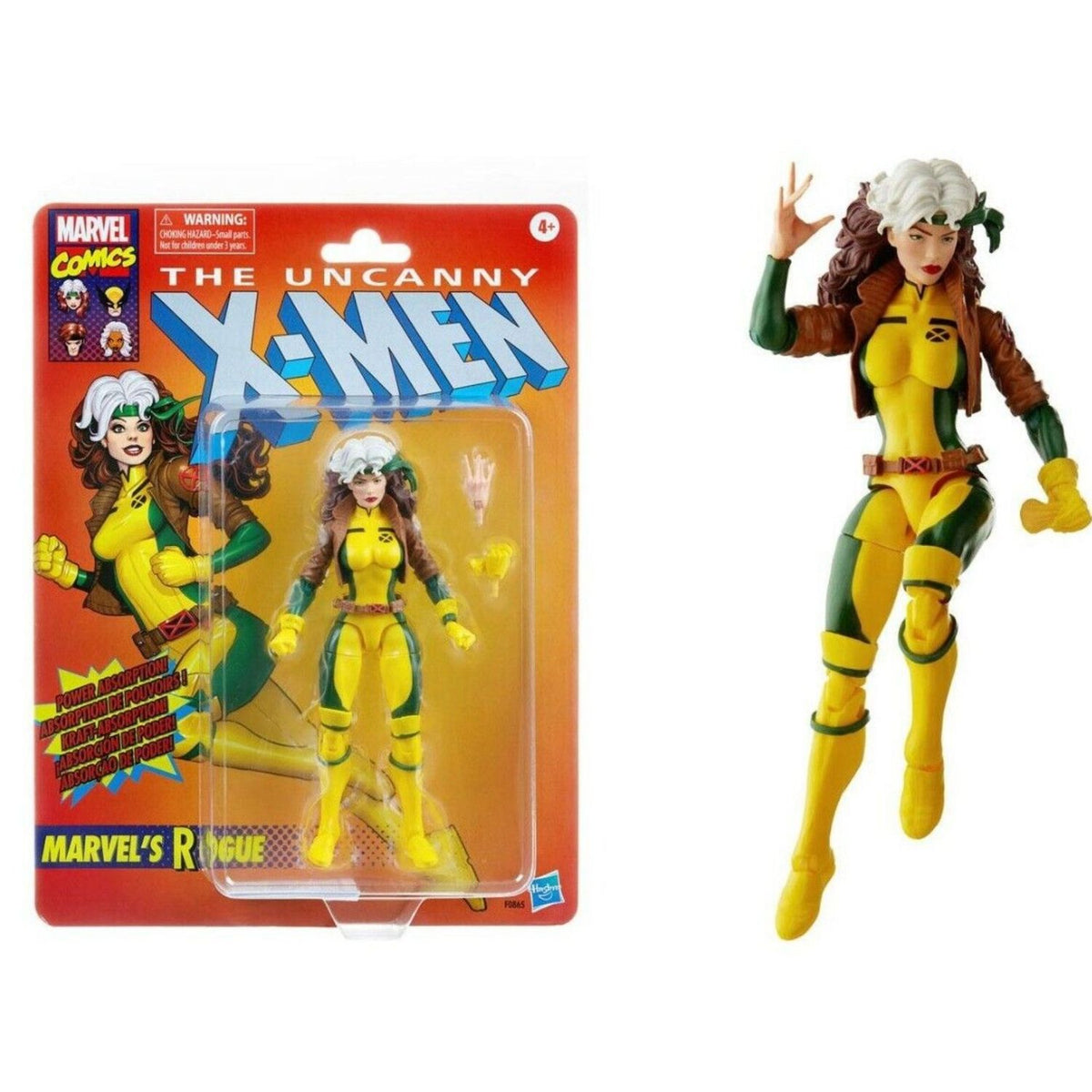 Figura Rogue The Uncanny X-Men Marvel Legends Retro Titania