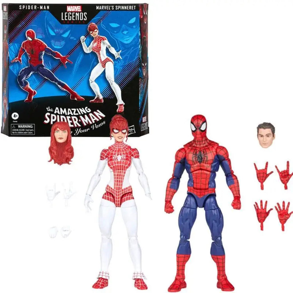 Spiderman Marvel Legends Amazing Spider-man & Spinneret