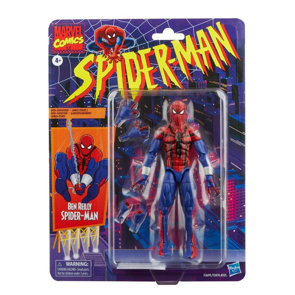 Spider-Man Marvel Legends Retro Ben Reilly Spiderman