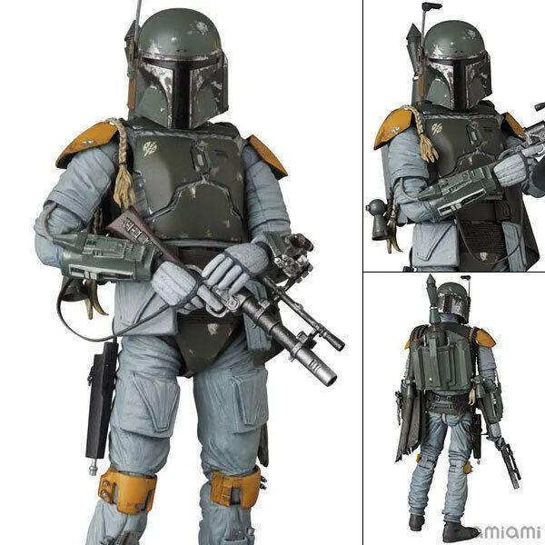 Figura Star Wars The Empire Strikes Back MAFEX 016 Boba Fett