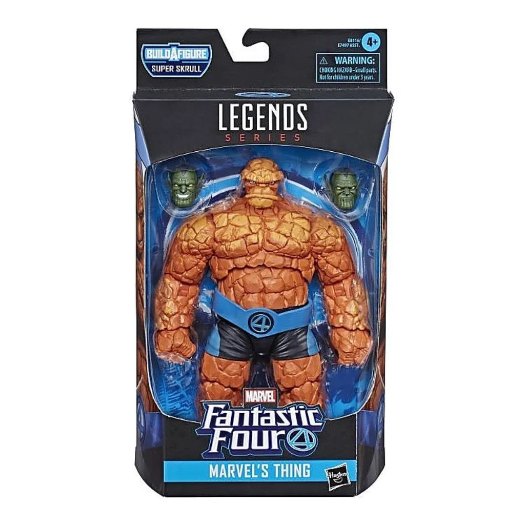 Los 4 Fantasticos La Mole Marvel Legends Thing