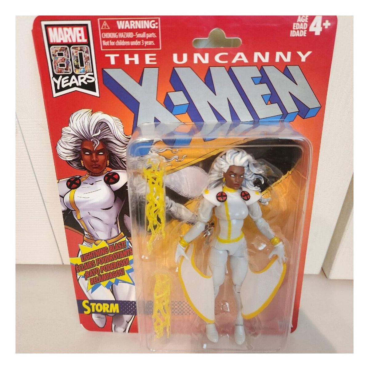 Figura de Acción Tormenta X-Men Marvel Legends Retro Storm