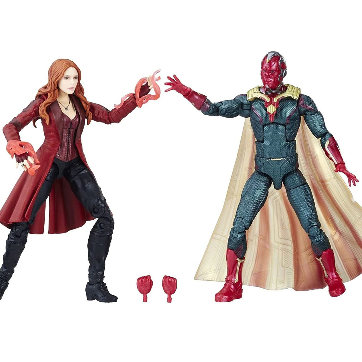 Figura de Scarlet Witch & Vision Infinity War Marvel Legends