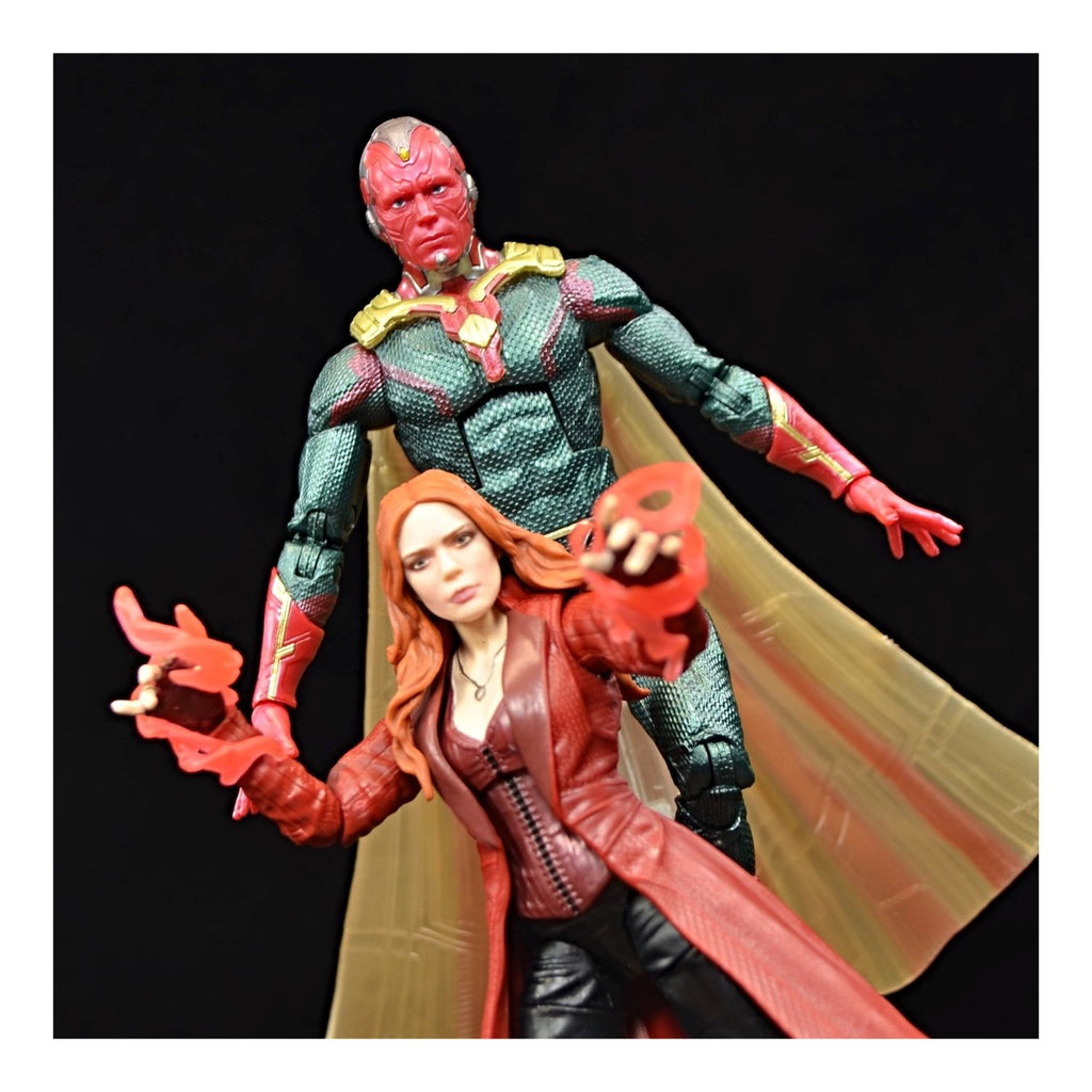 Figura de Scarlet Witch & Vision Infinity War Marvel Legends