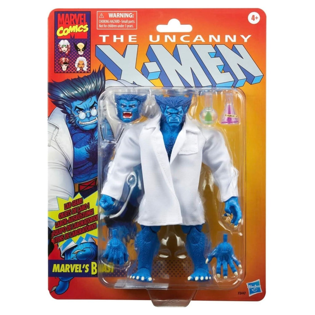 Figura de Acción Bestia X-Men Marvel Legends Retro Beast
