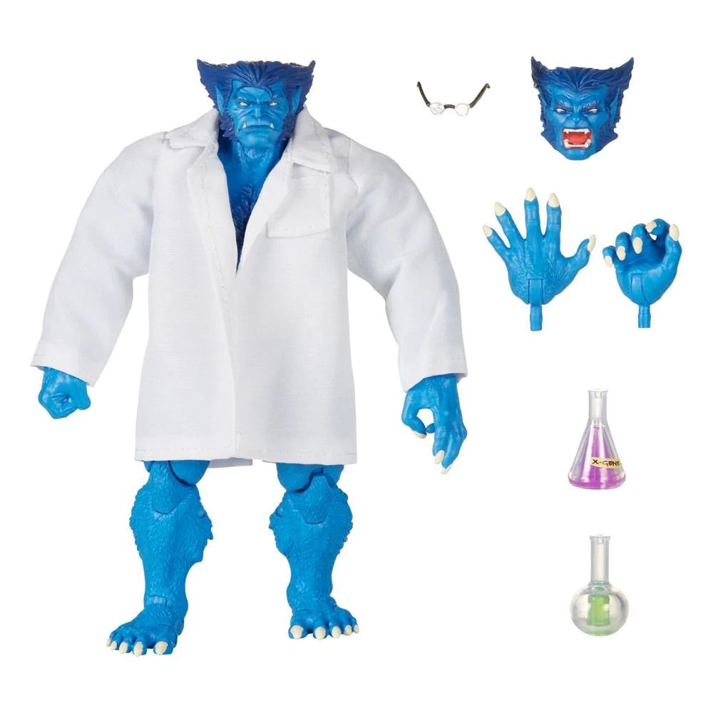 Figura de Acción Bestia X-Men Marvel Legends Retro Beast
