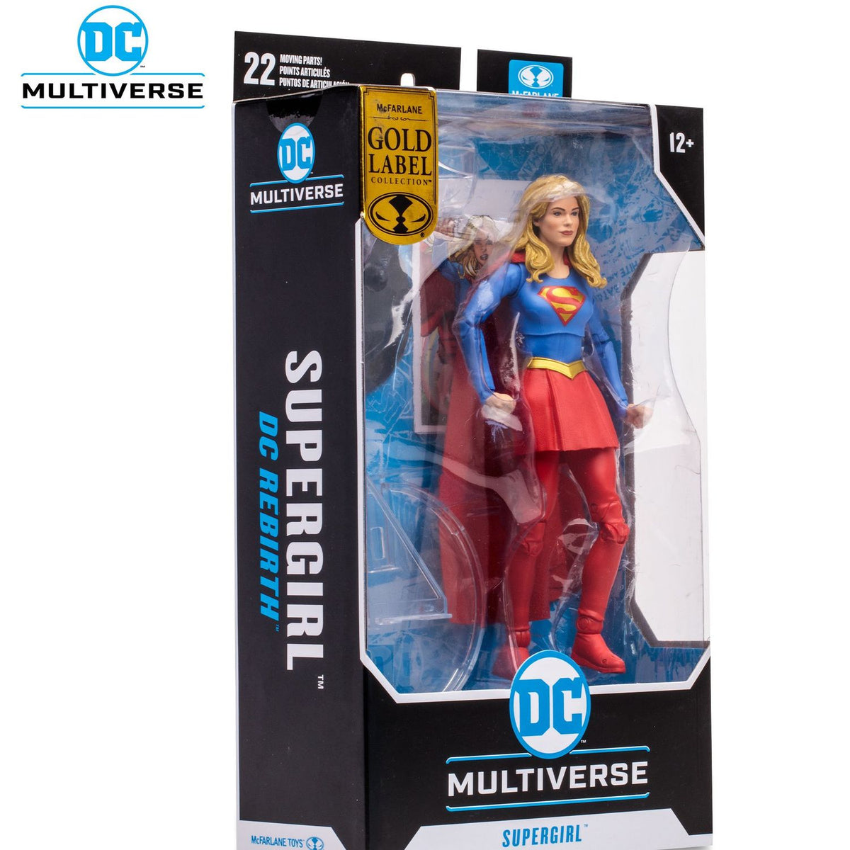 Supergirl Dc Rebirth Mcfarlane Gold Label