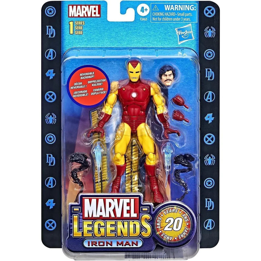 Figura Ironman Marvel Legends 20th Anniversary Iron Man Avengers