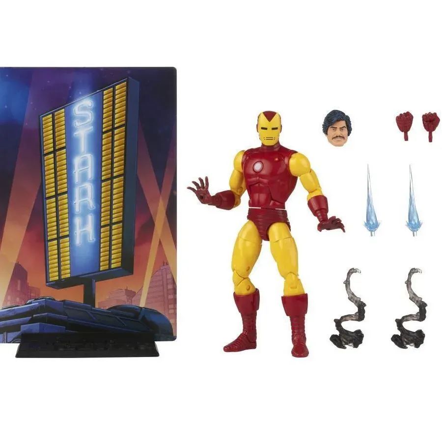 Figura Ironman Marvel Legends 20th Anniversary Iron Man Avengers