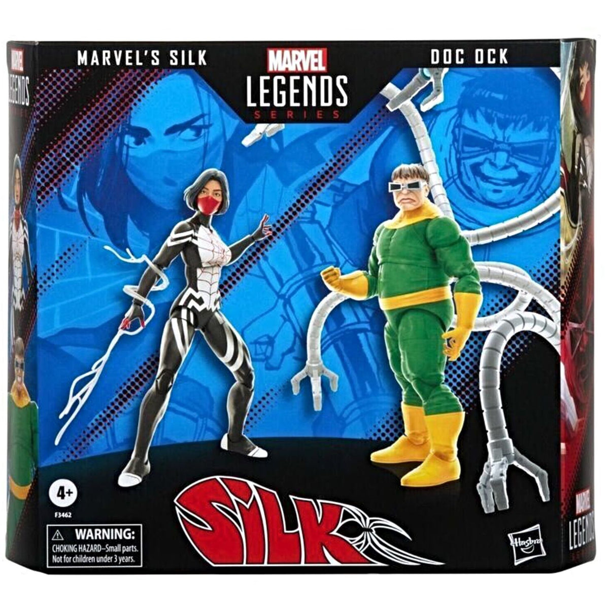 Spider-Man 60th Marvel Legends Silk and Dr Octopus Spiderman
