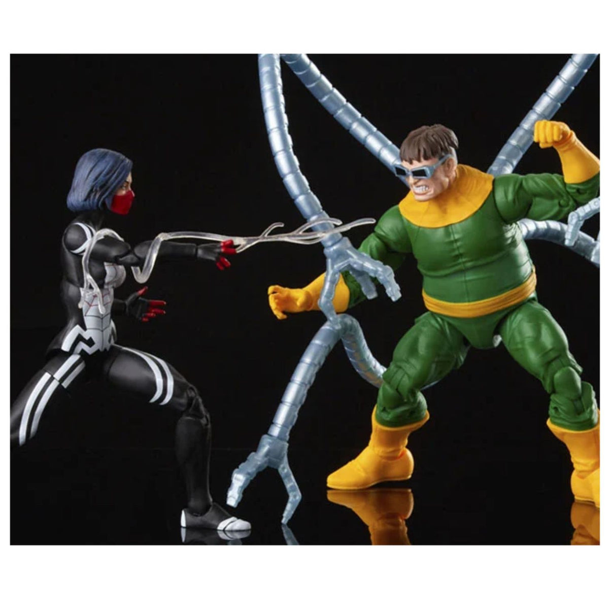 Spider-Man 60th Marvel Legends Silk and Dr Octopus Spiderman