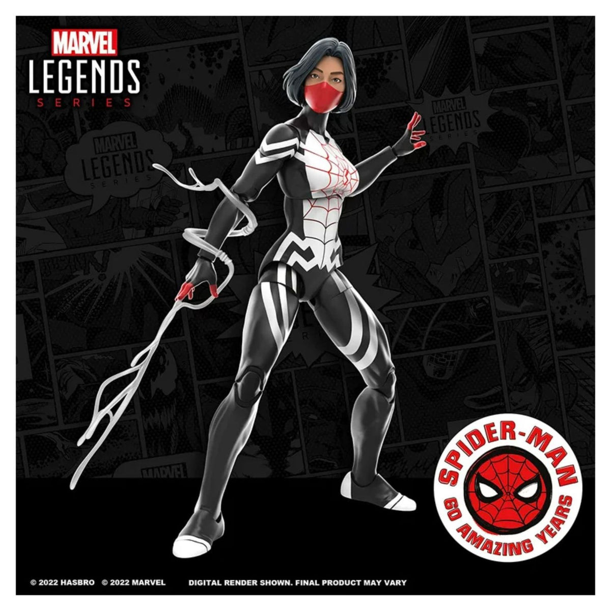 Spider-Man 60th Marvel Legends Silk and Dr Octopus Spiderman