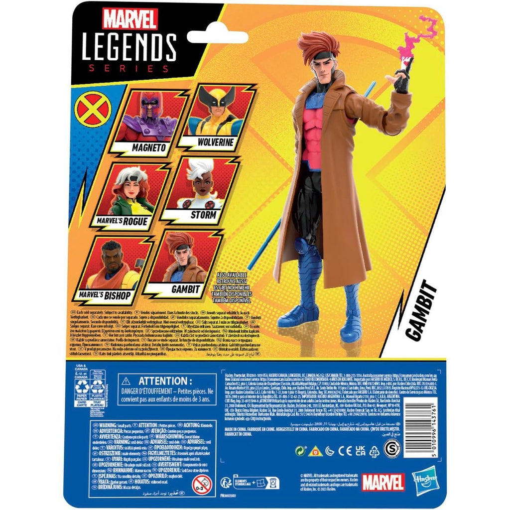 Figura Gambito Marvel Legends X-Men 97 Gambit