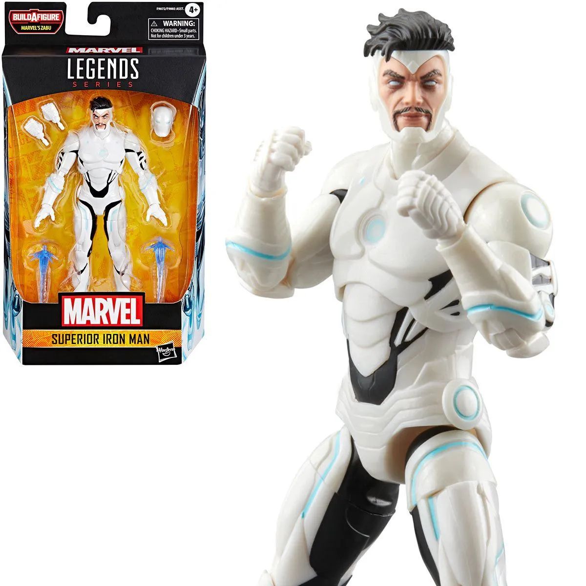 Figura Ironman Marvel Legends Superior Iron Man Avengers Marvel Zabu BAF