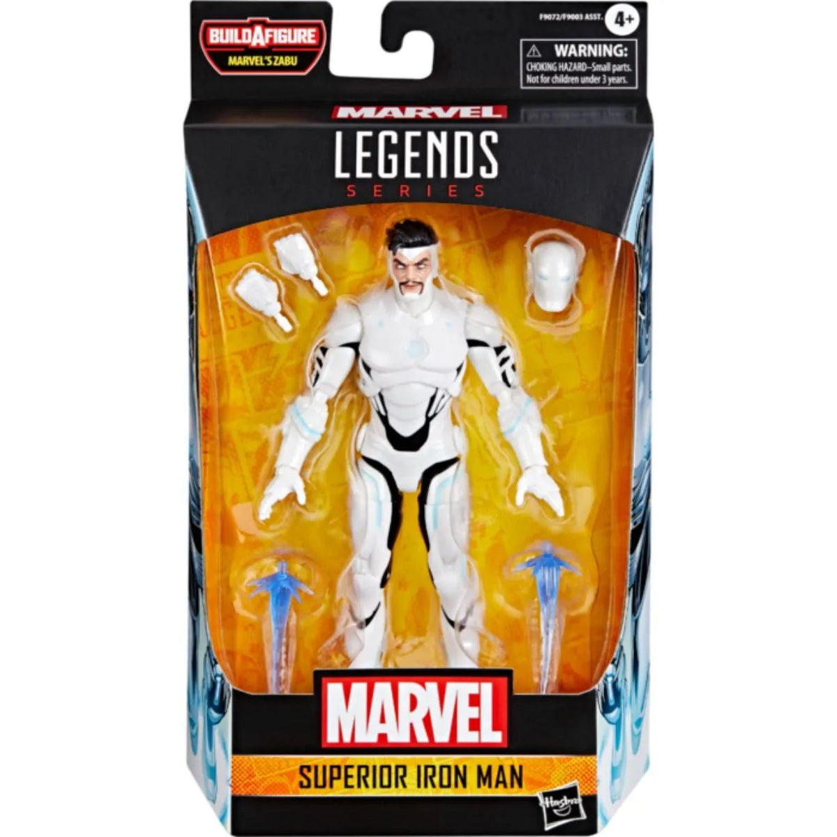 Figura Ironman Marvel Legends Superior Iron Man Avengers Marvel Zabu BAF