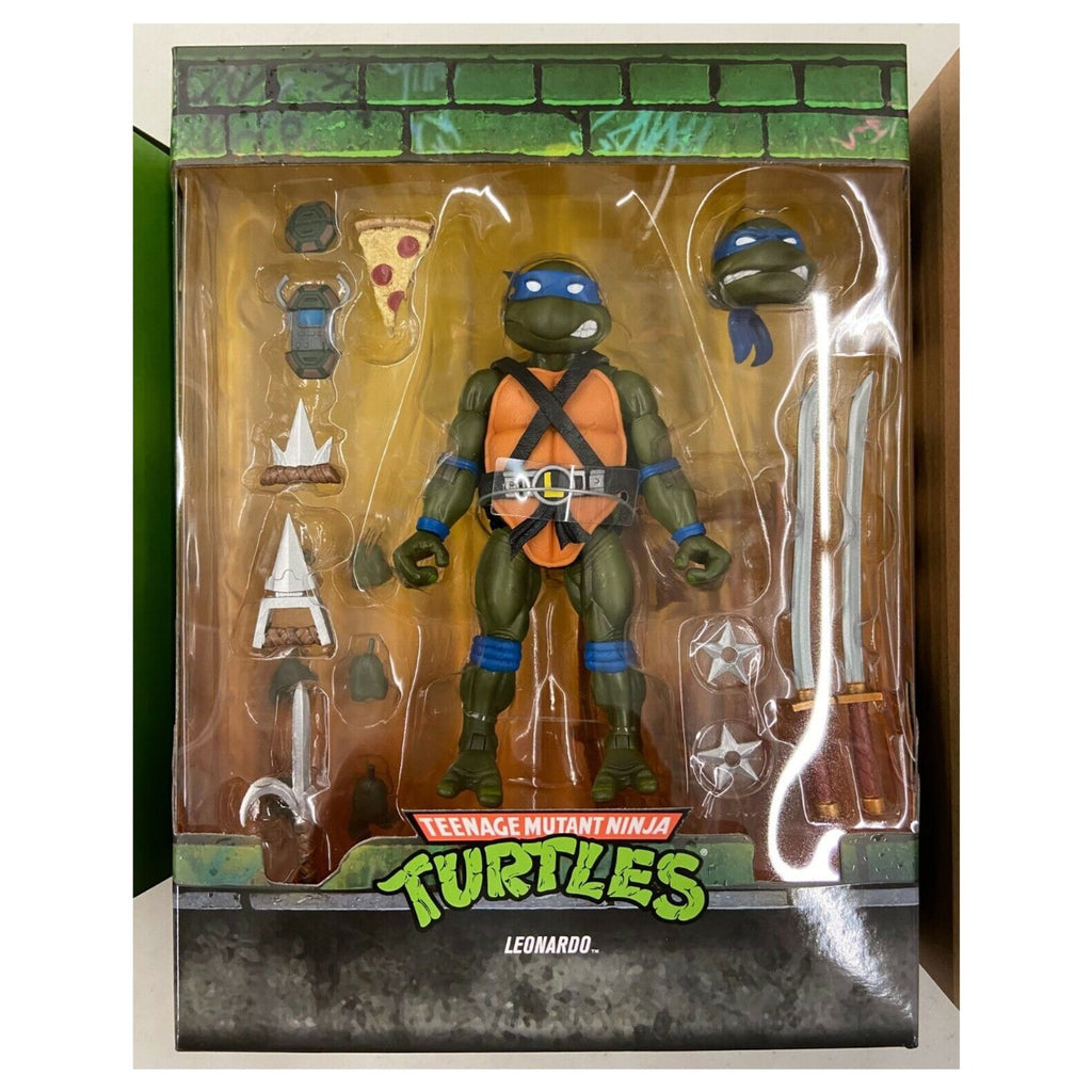 Figura Tortugas Ninja Turtles ULTIMATES Leonardo Super7