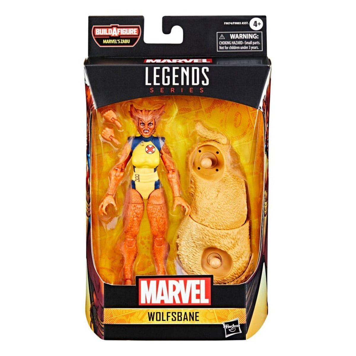 X-Men Marvel Legends Wolfsbane Marvels Zabu BAF