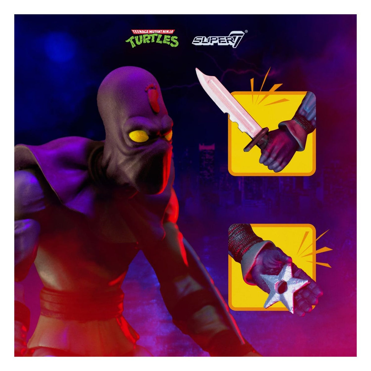 Tortugas Ninja Turtles ULTIMATES Foot Soldier Super 7