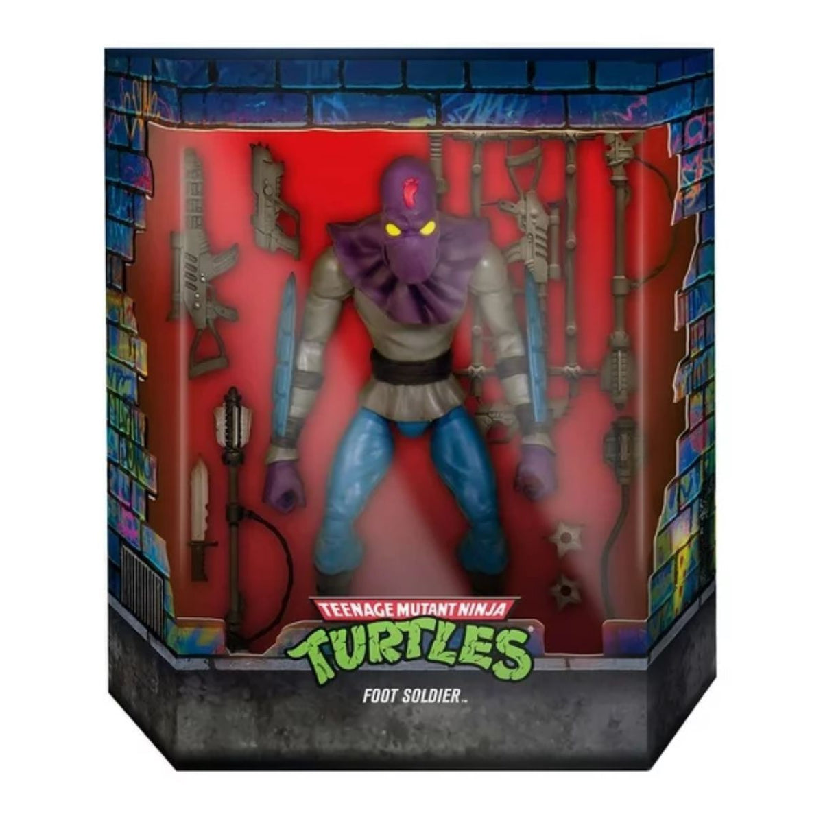 Tortugas Ninja Turtles ULTIMATES Foot Soldier Super 7