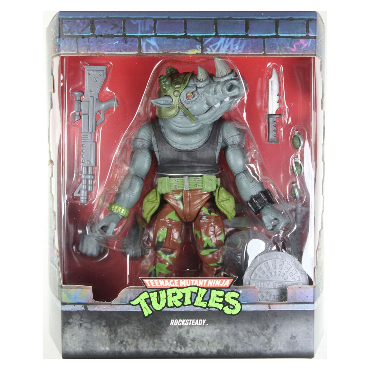 Tortugas Ninja Turtles ULTIMATES Rocksteady