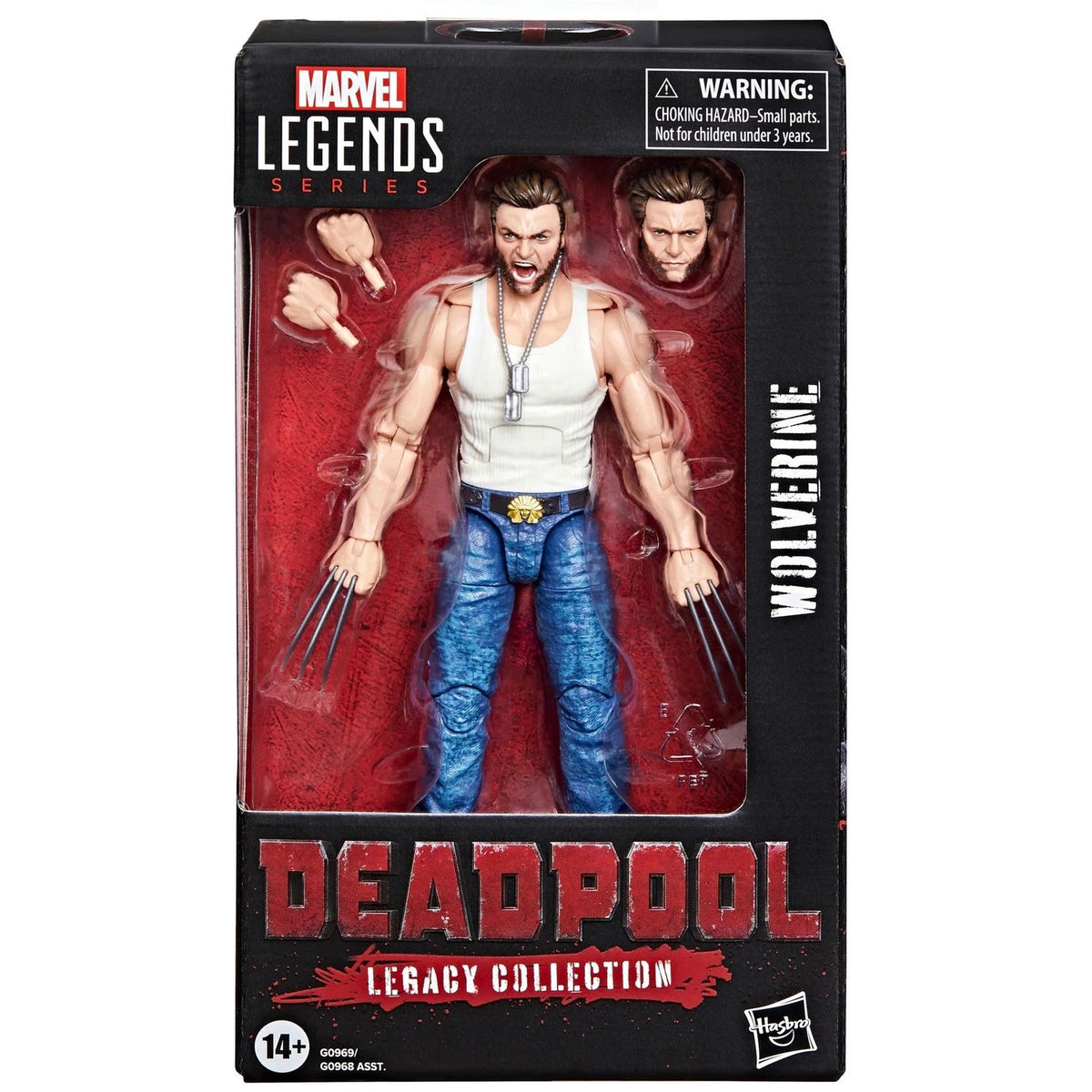 Figura Logan Marvel Legends Legacy Collection Wolverine
