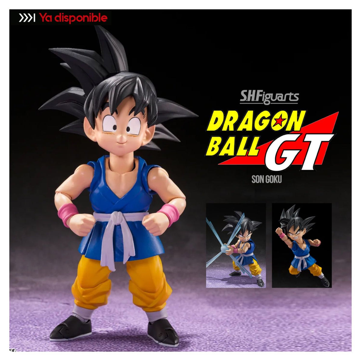 Figura de Accion Dragon Ball GT SH Figuarts Kid Goku