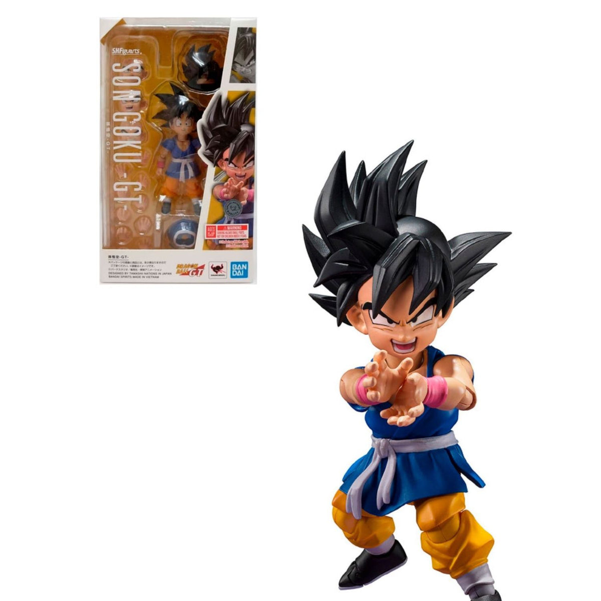 Figura de Accion Dragon Ball GT SH Figuarts Kid Goku