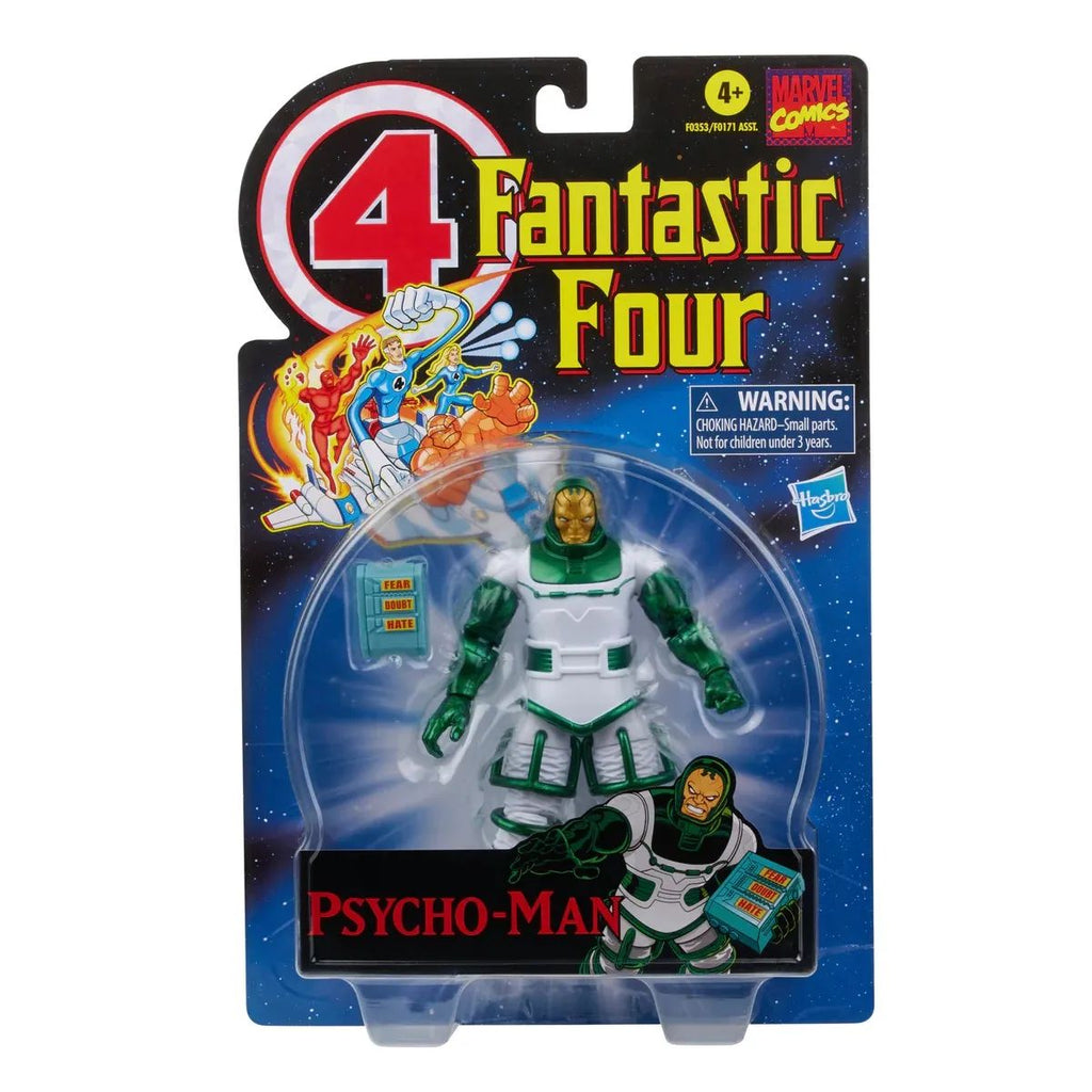 Los 4 Fantasticos Retro Marvel Legends Psycho-Man