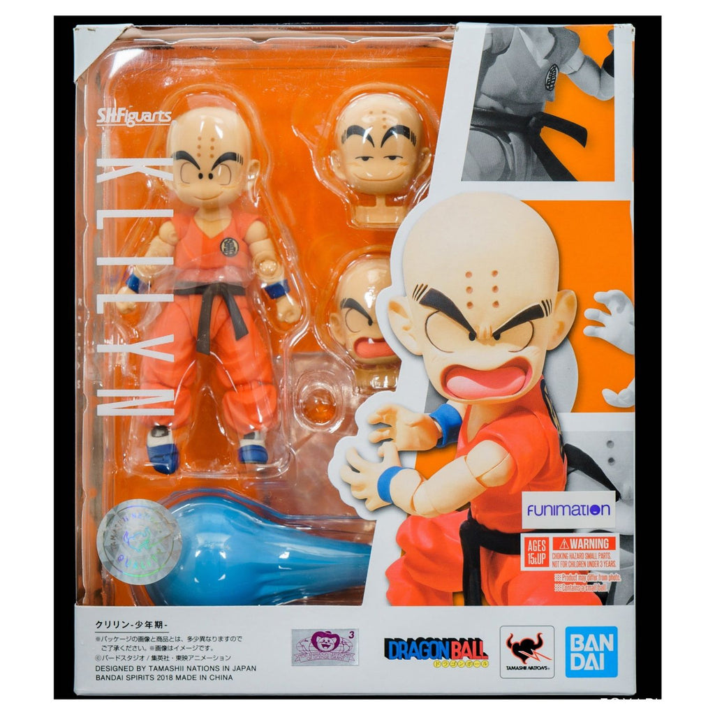 Figura de Krilin Dragon Ball SH Figuarts Krillin Kid