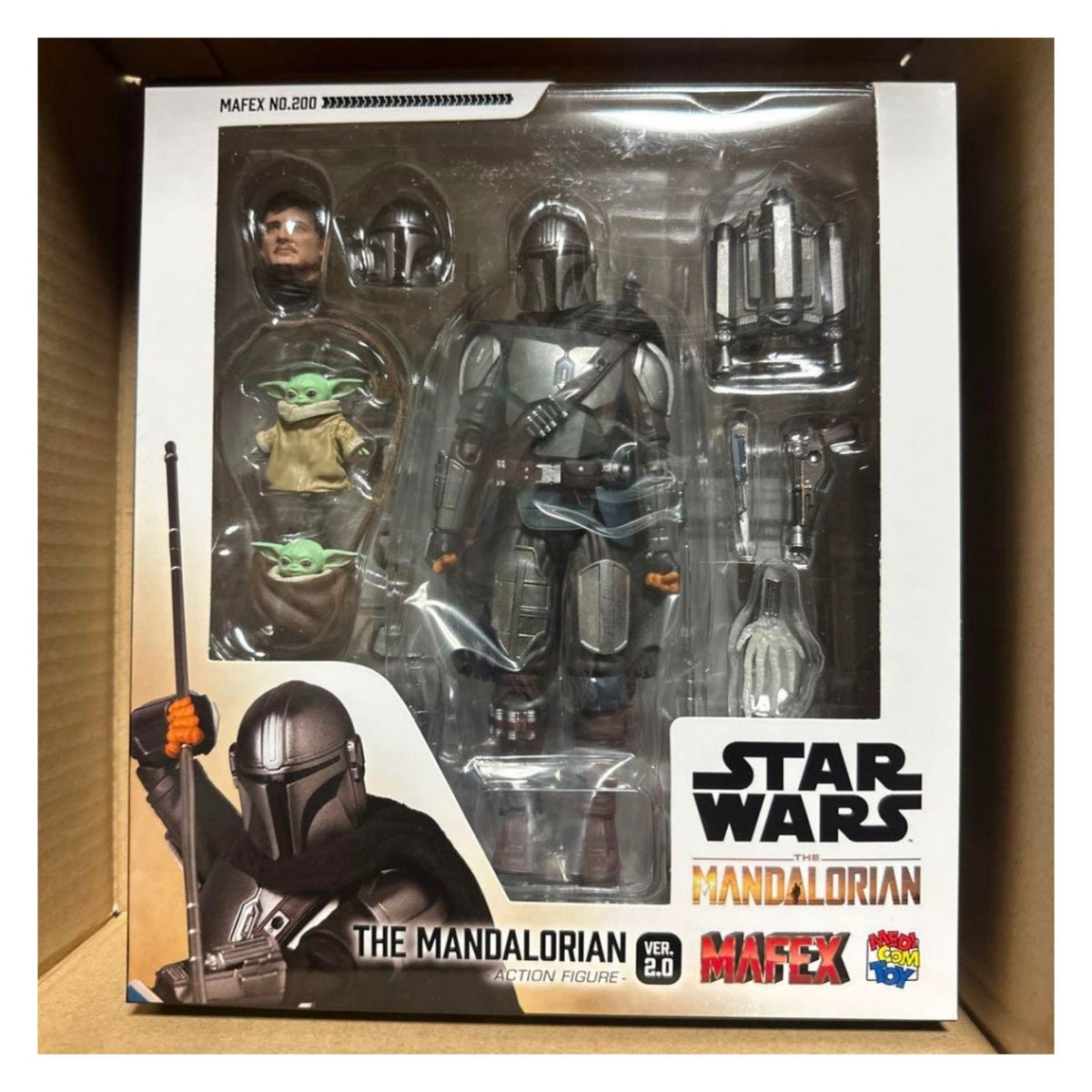 Star Wars The Mandalorian MAFEX Nro 200 The Mandalorian 2.0