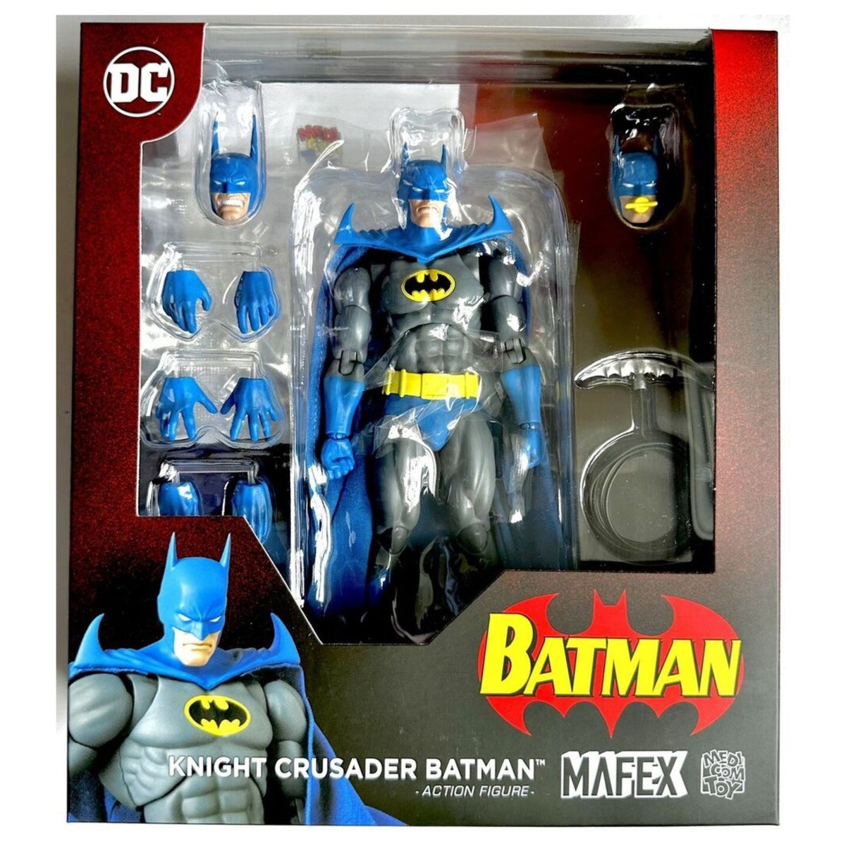 Figura de Batman Knightfall MAFEX Nro 215 Knight Crusader
