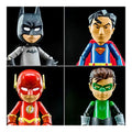 Pack Hybrid Metal Justice League Mini Superman Flash Batman