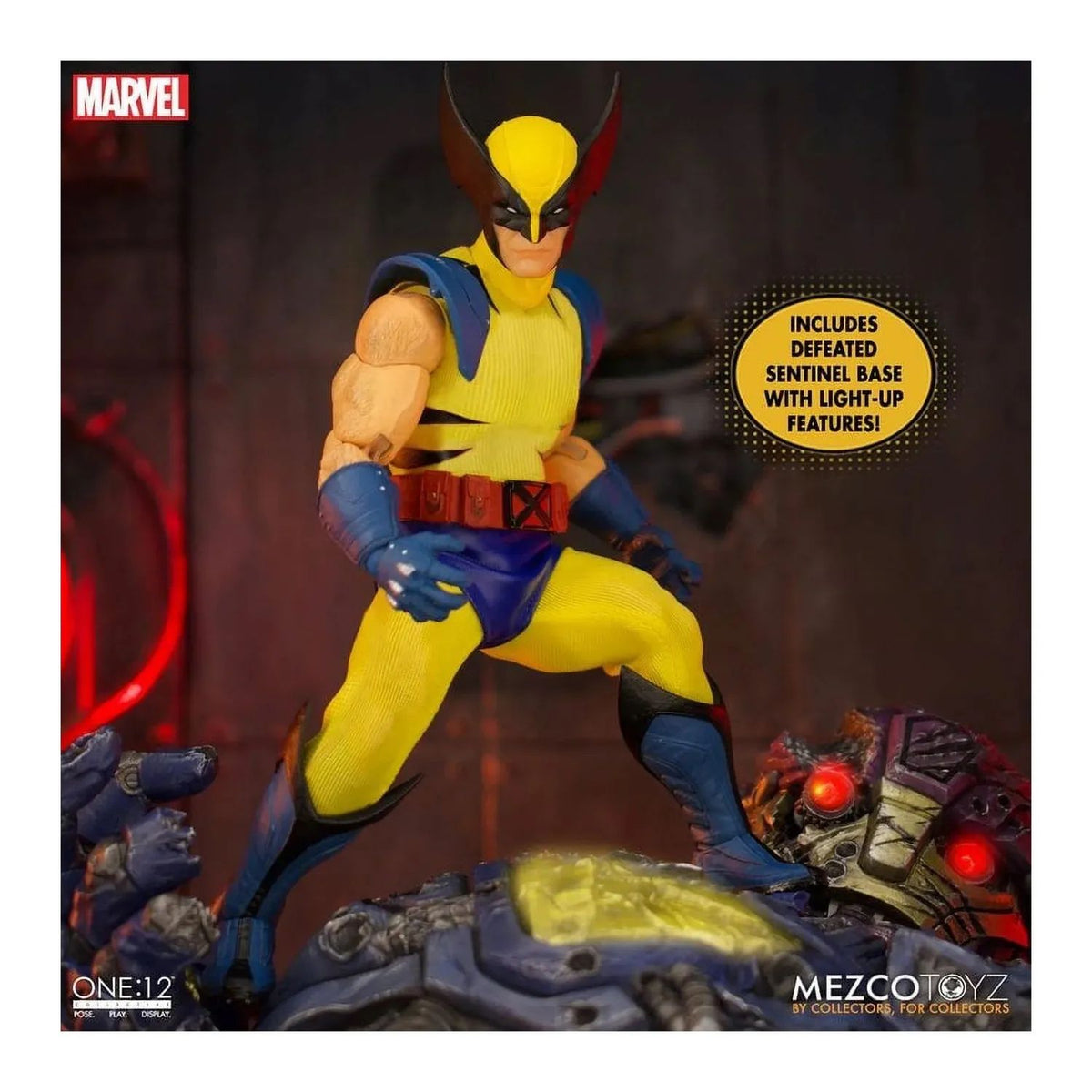 Marvel One12 Collective Wolverine Deluxe Steel Box Mezco