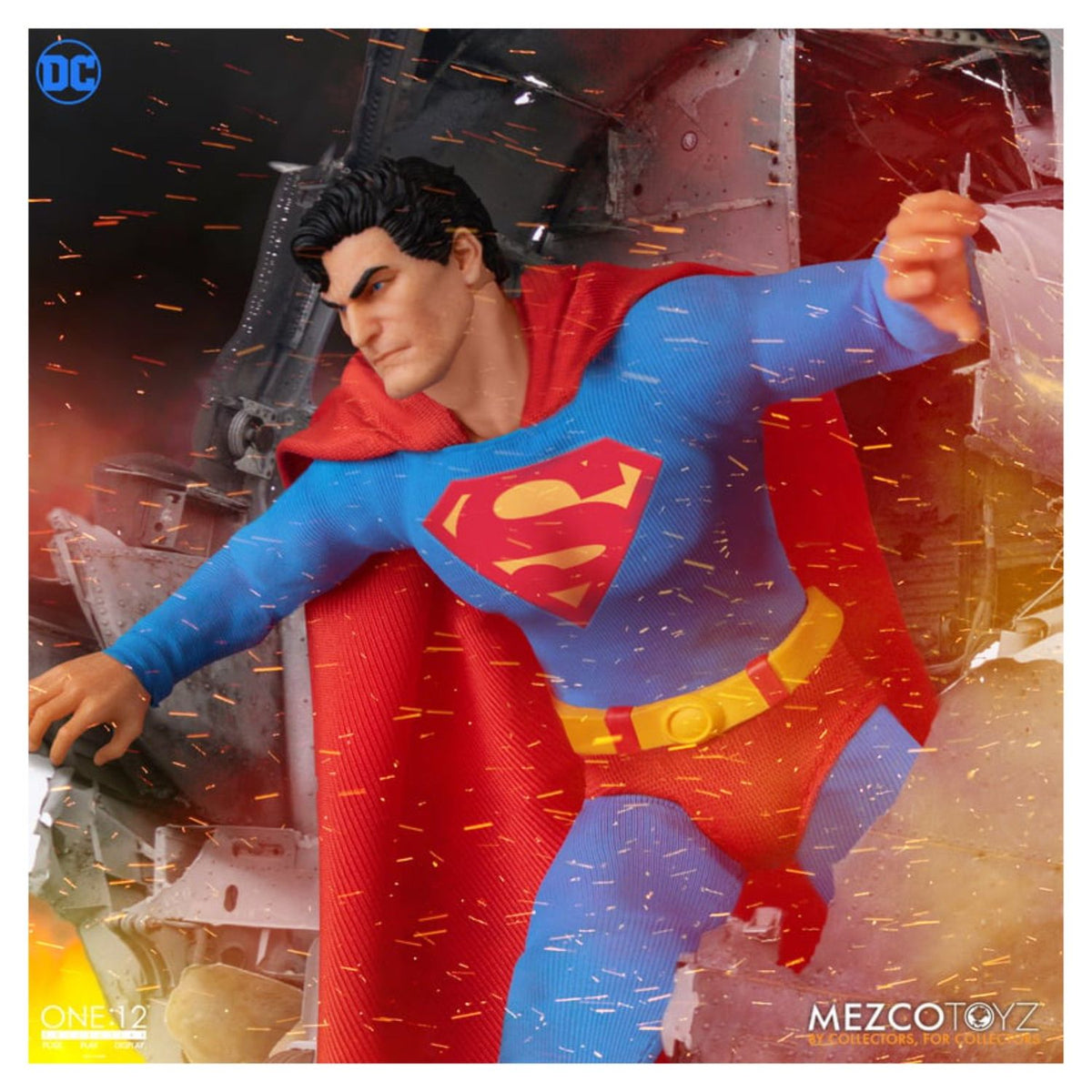 One12 Collective Superman Man of Steel Edition Mezco