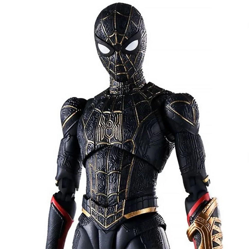 Spiderman No Way Home SH Figuarts Spider-Man Black & Gold