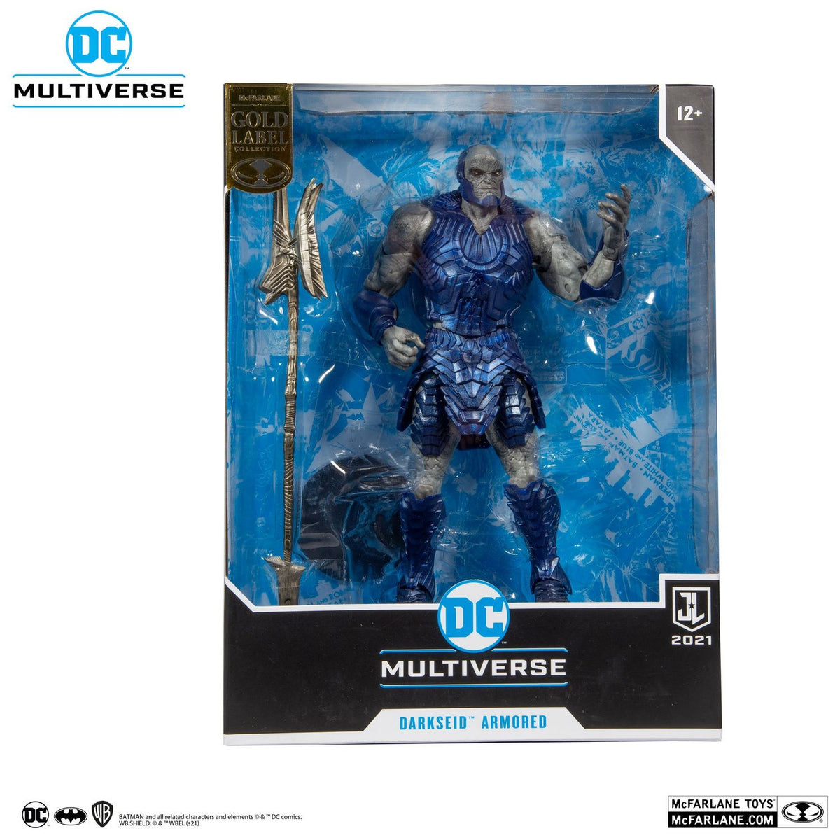 DC Justice League Darkseid Armored Gold Label Mcfarlane