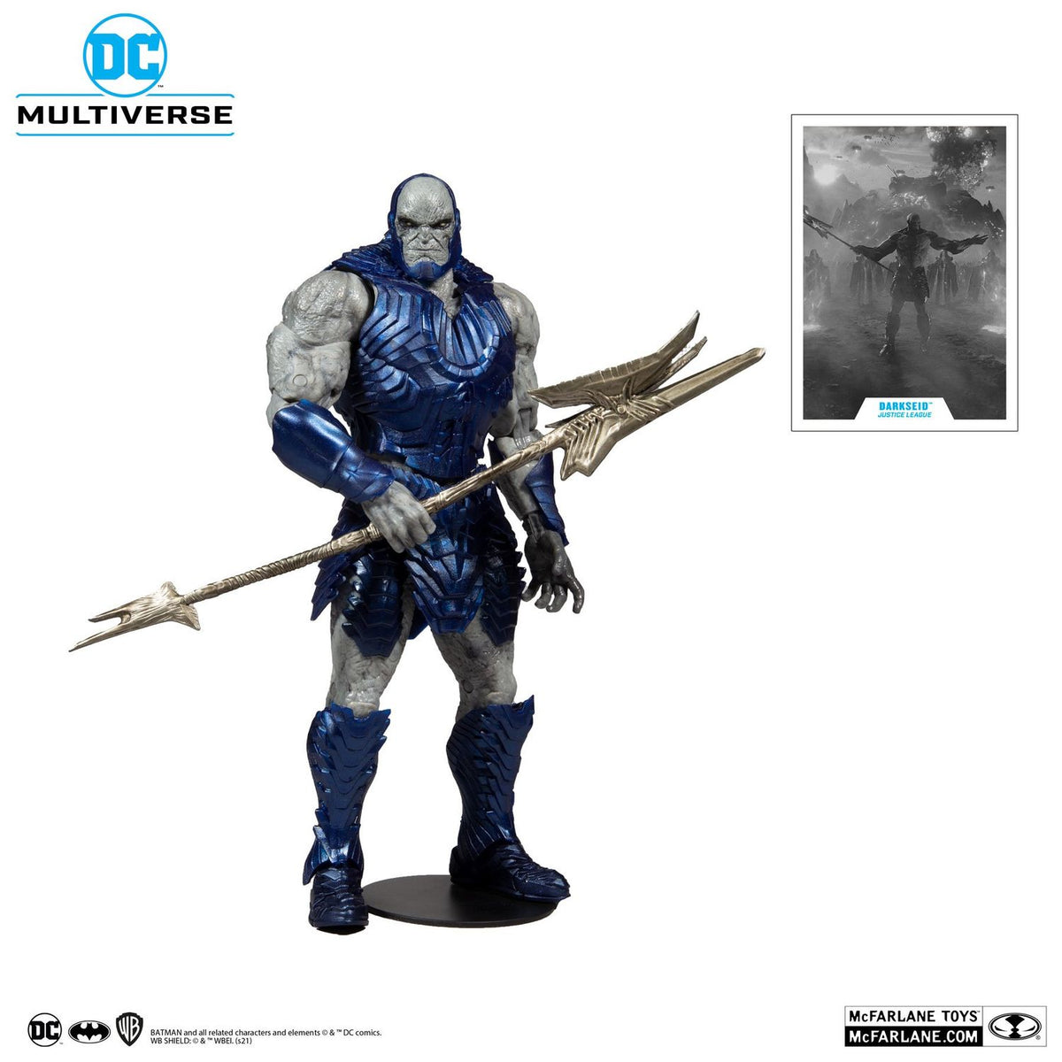 DC Justice League Darkseid Armored Gold Label Mcfarlane