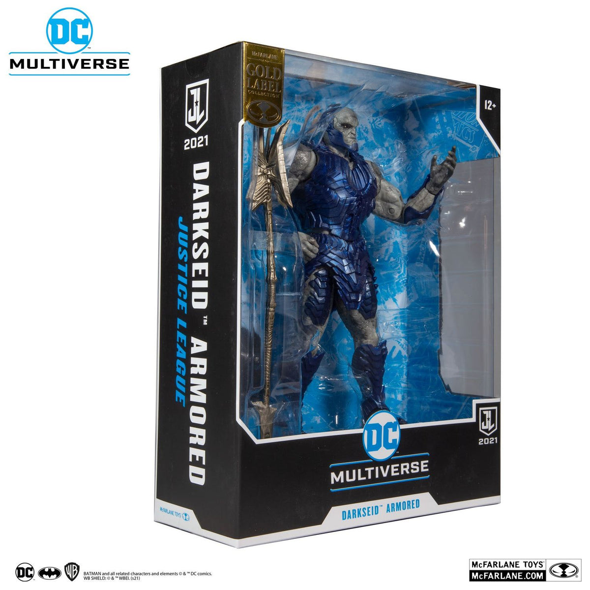 DC Justice League Darkseid Armored Gold Label Mcfarlane