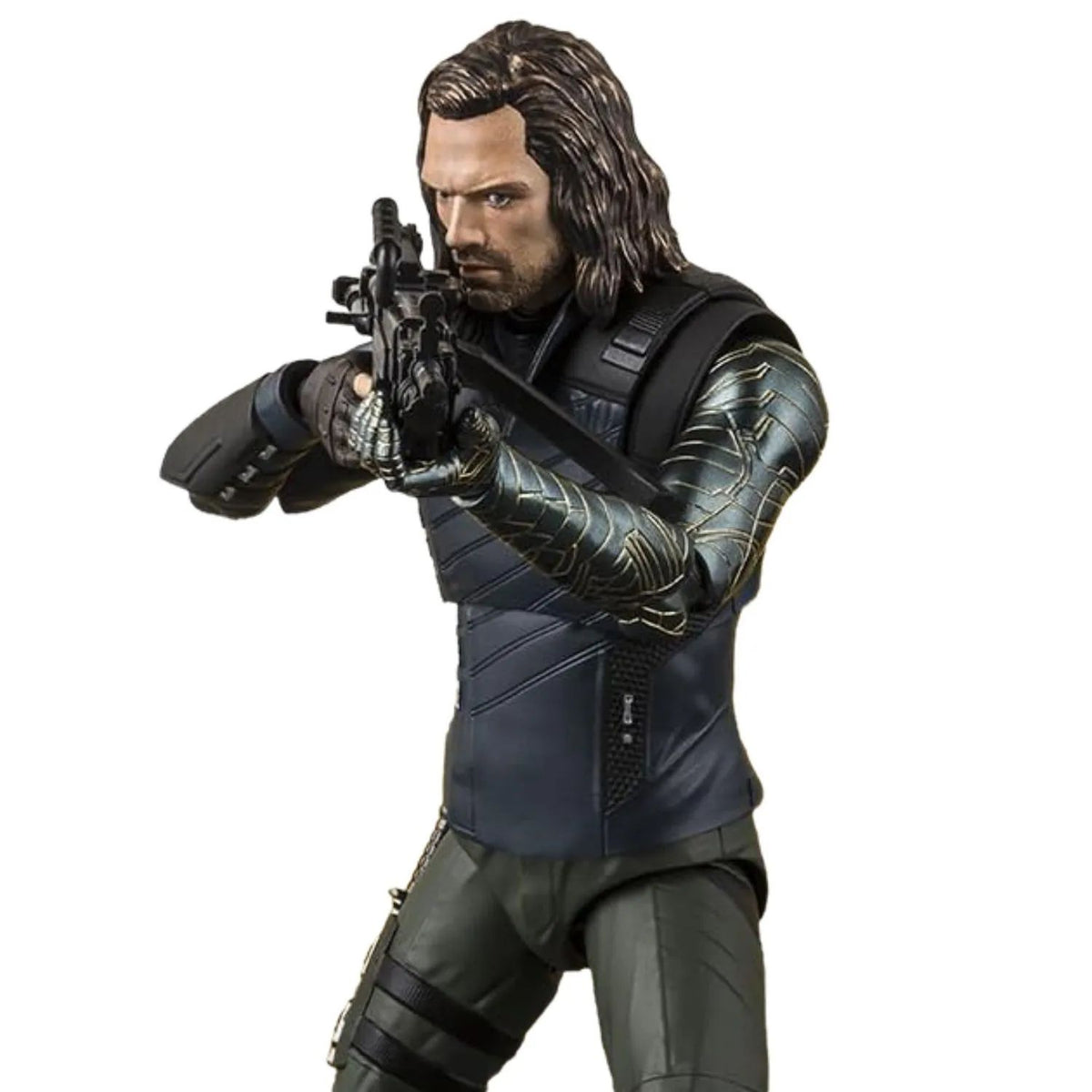 Avengers Infinity War SH Figuarts Bucky con Efecto Tierra