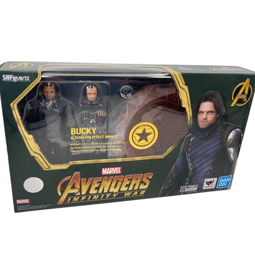 Avengers Infinity War SH Figuarts Bucky con Efecto Tierra
