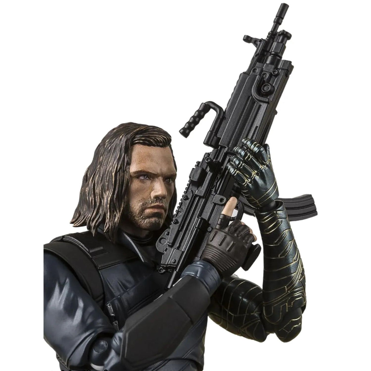 Avengers Infinity War SH Figuarts Bucky con Efecto Tierra