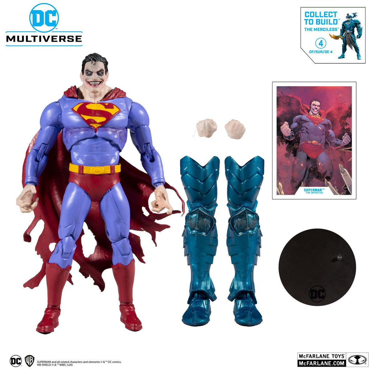 Dark Multiverse DC Multiverse The Merciless Set Mcfarlane Superman Robin Batman