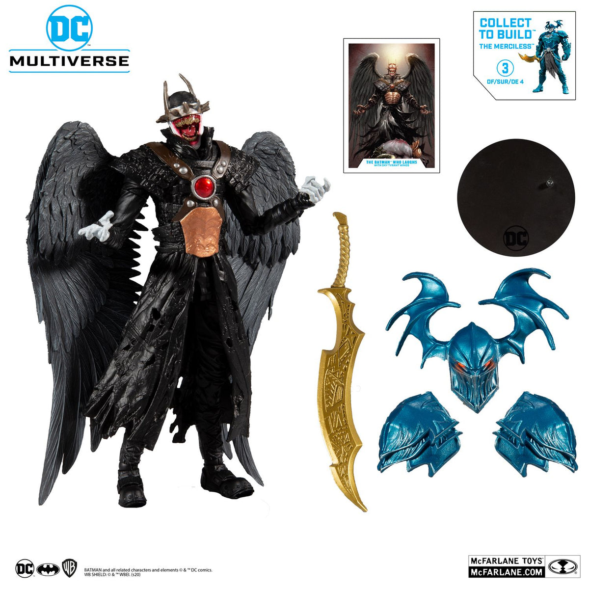 Dark Multiverse DC Multiverse The Merciless Set Mcfarlane Superman Robin Batman